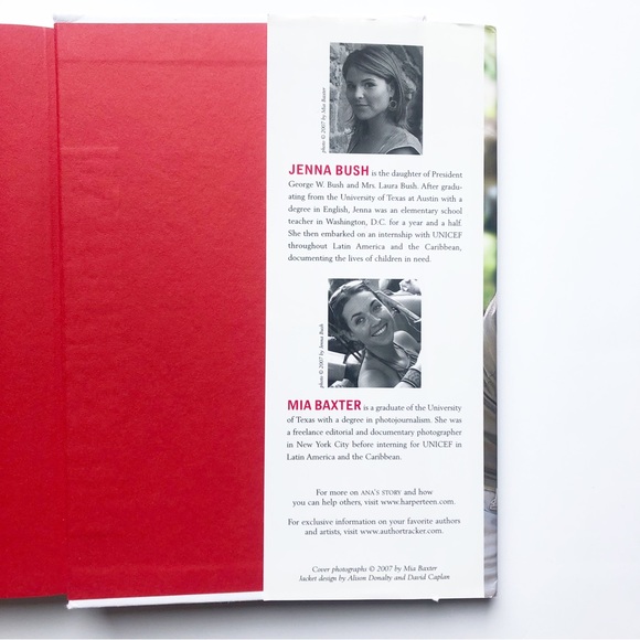 Ana’s Story, A Journey of Hope, Book by Jenna Bush Based on her Work With UNICEF - Picture 3 of 12